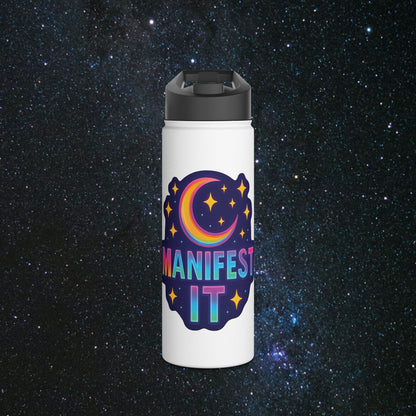 Manifest It Stainless Steel Water Bottle