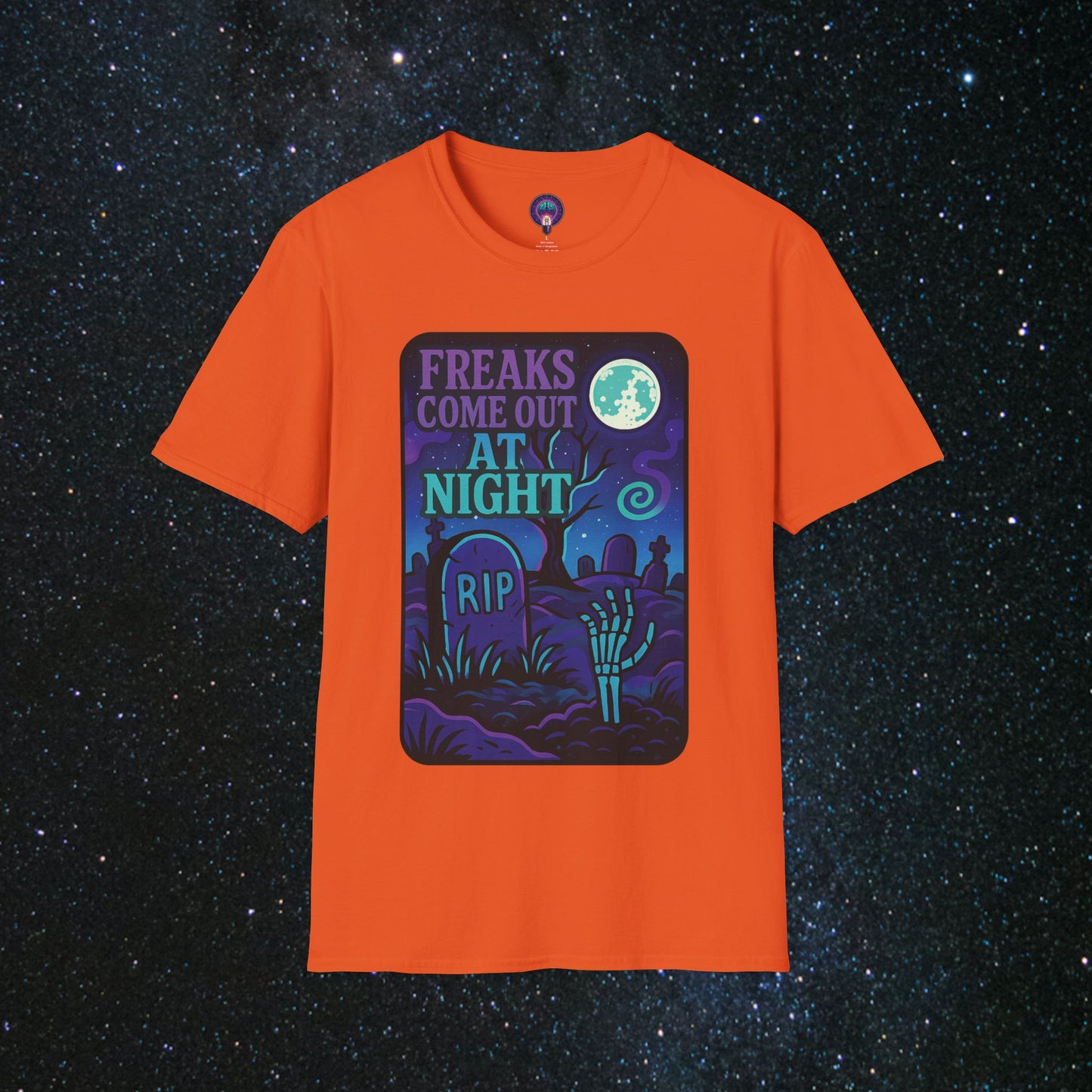 Freaks Come Out At Night Unisex Softstyle T-Shirt