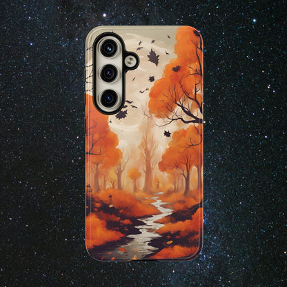 Whispering Autumn Brook Luminex Phone Case