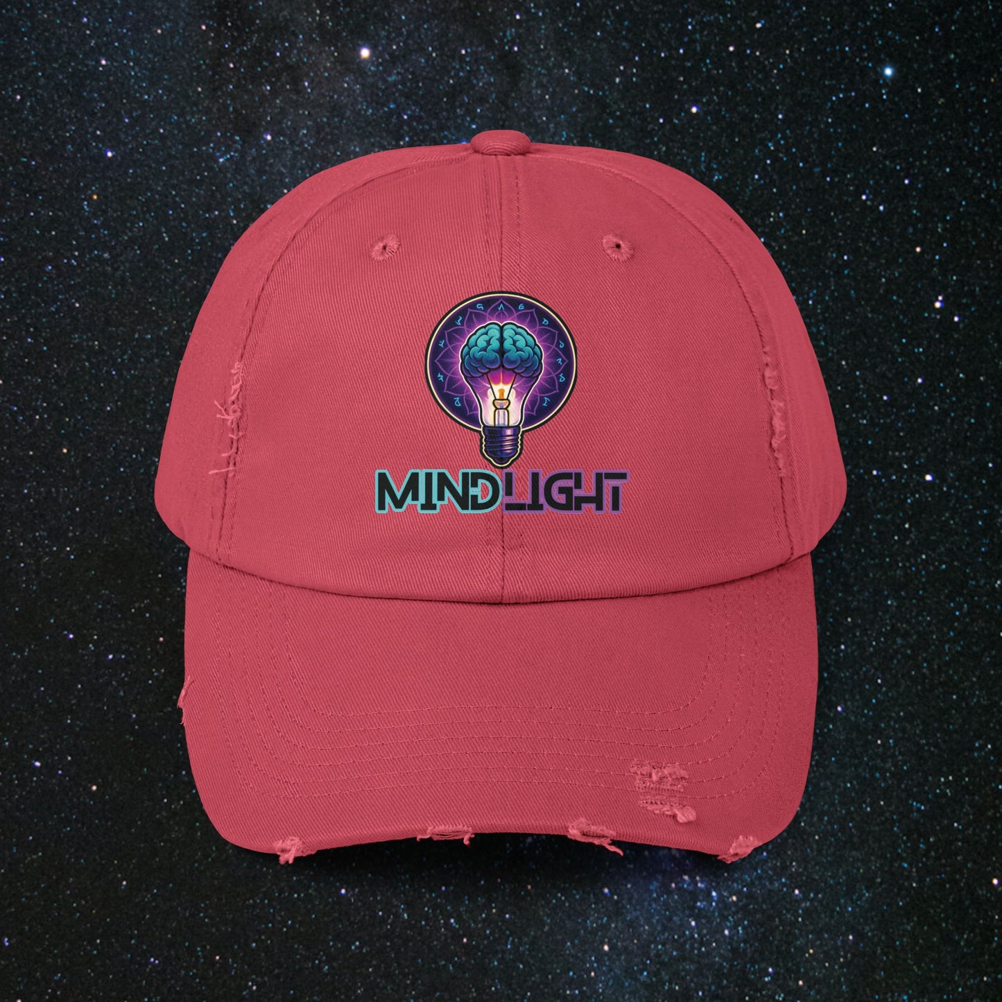 MindLight Explorer Unisex Distressed Cap