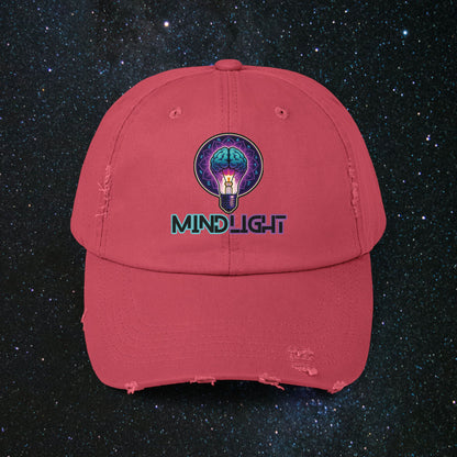 MindLight Explorer Unisex Distressed Cap