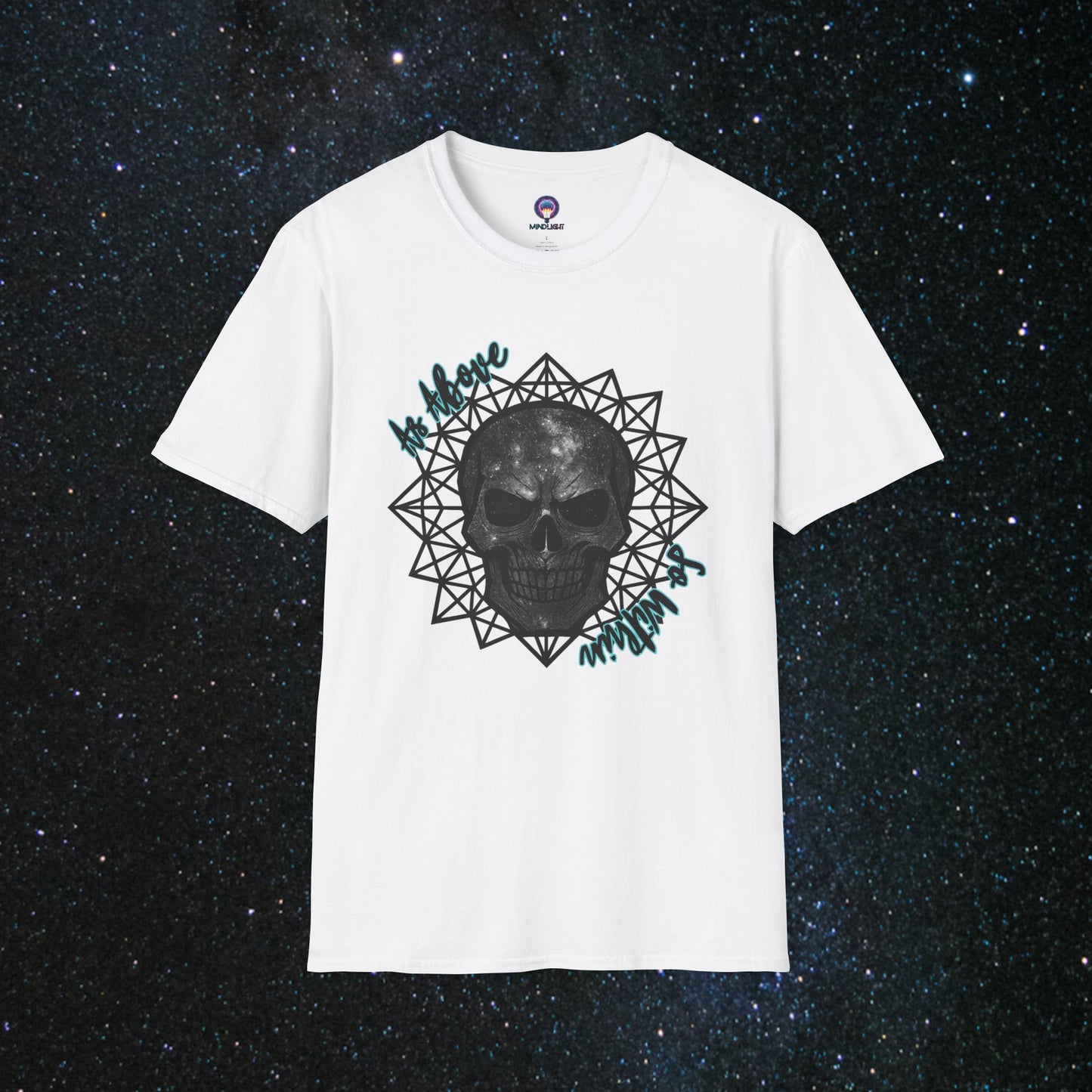 Fractal Abyss Softstyle Tee