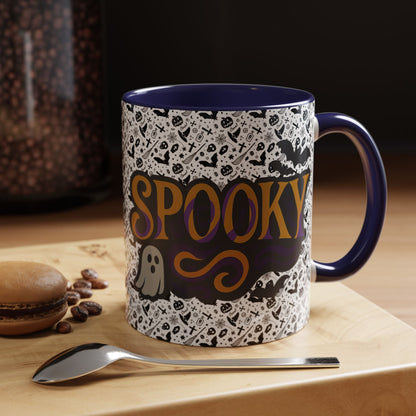 Spooky Time Accent Coffee Mug