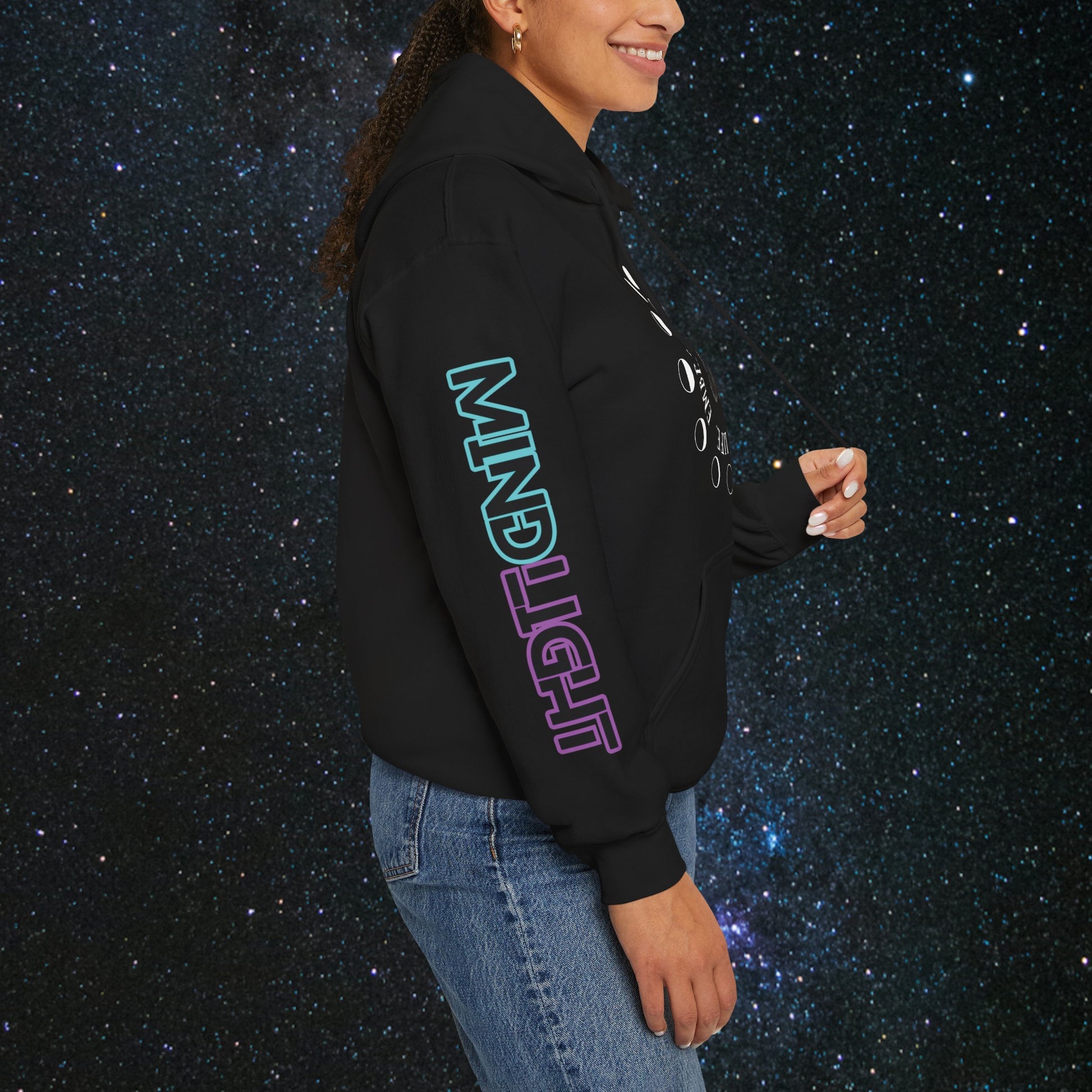 Chrysalis Women's Pullover Hoodie - MindLight Apparel - Chrysalis Women's Pullover Hoodie - Dark Chocolate - S -