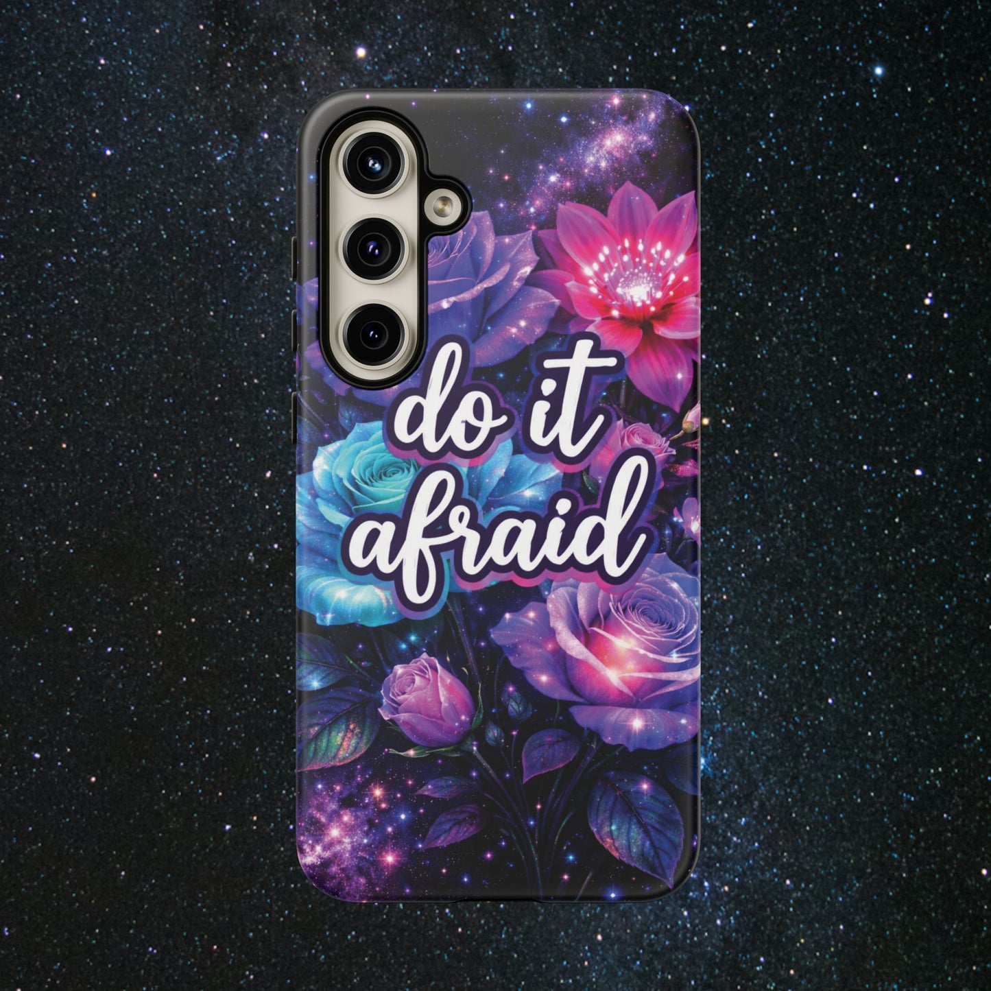 Do It Afraid Flowers Luminex Phone Case