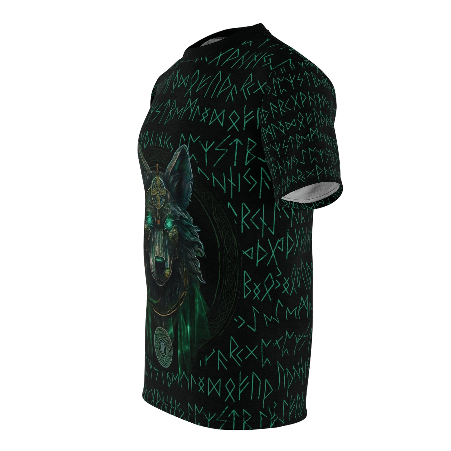 Call of the Wolf Mystical Glyph Unisex Softstyle Tee