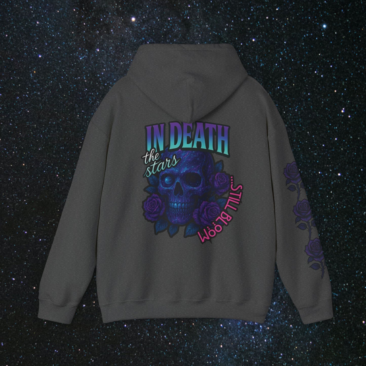 Death Blooms Unisex Pullover Hoodie