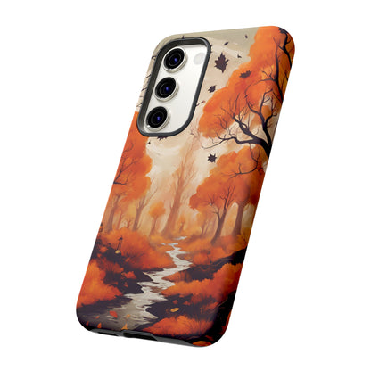 Whispering Autumn Brook Luminex Phone Case