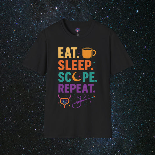 Eat. Sleep. Scope. Repeat Softstyle T-Shirt