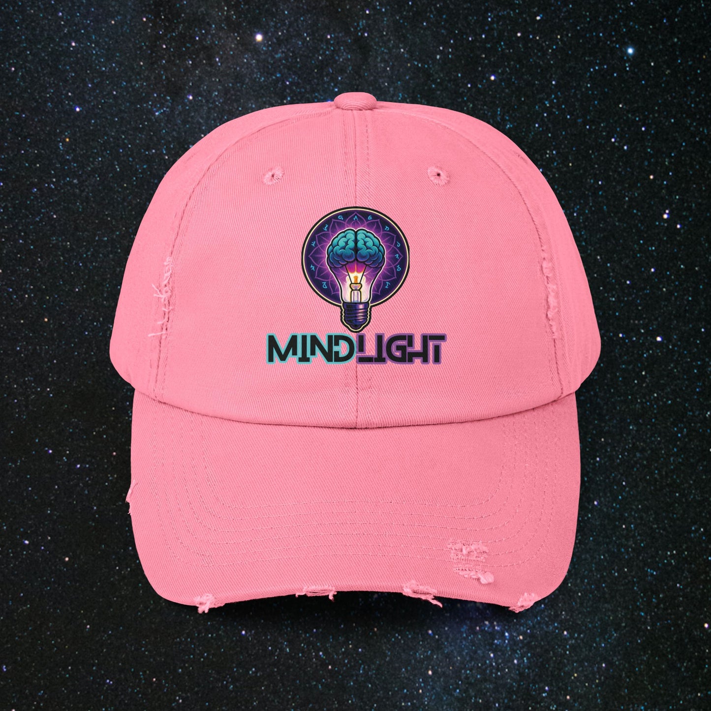 MindLight Explorer Unisex Distressed Cap