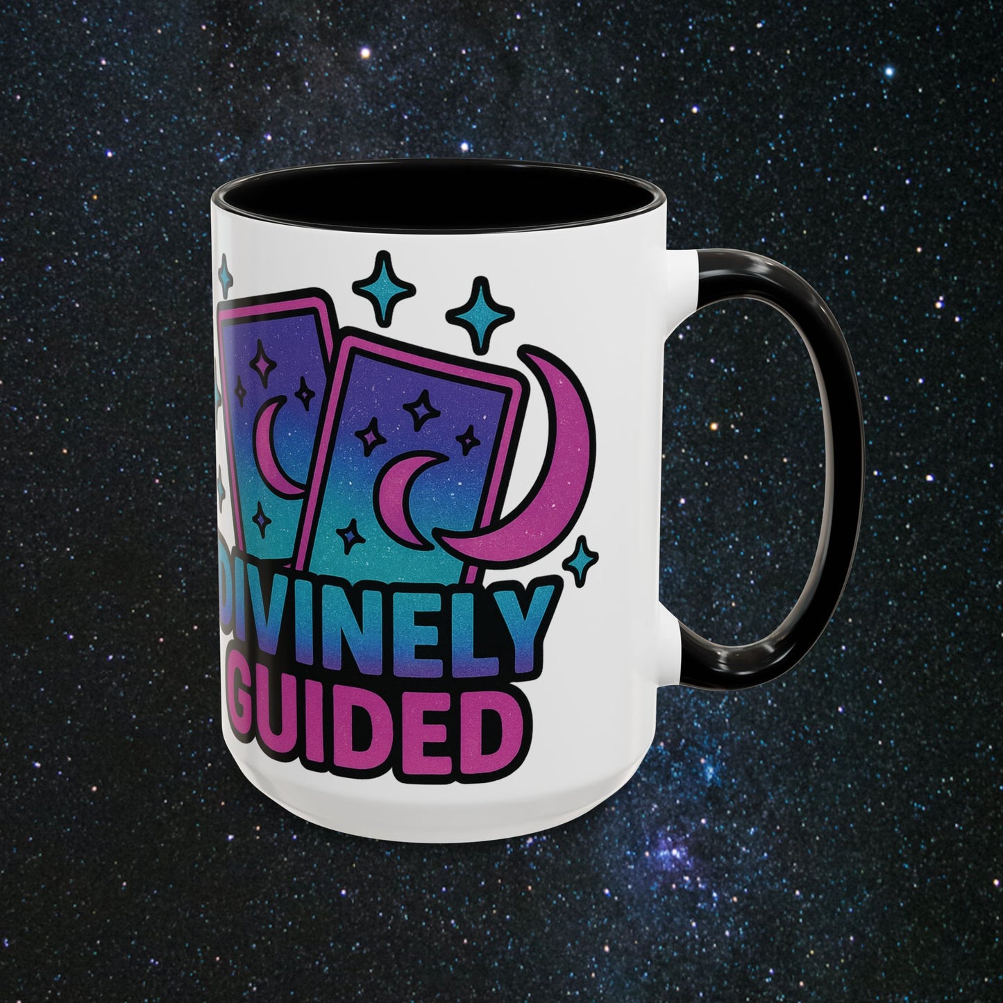 Divinely Guided Accent Coffee Mug