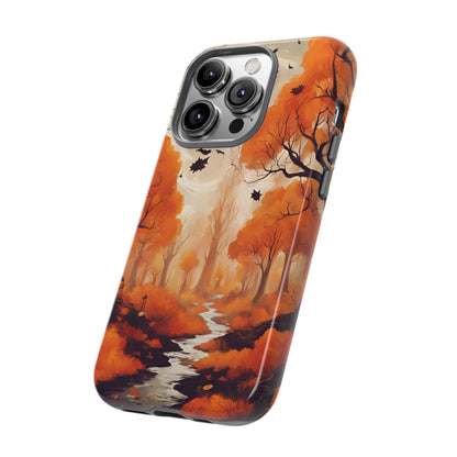 Whispering Autumn Brook Luminex Phone Case