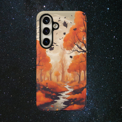 Whispering Autumn Brook Luminex Phone Case