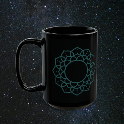 Timeless Wisdom Black Mug