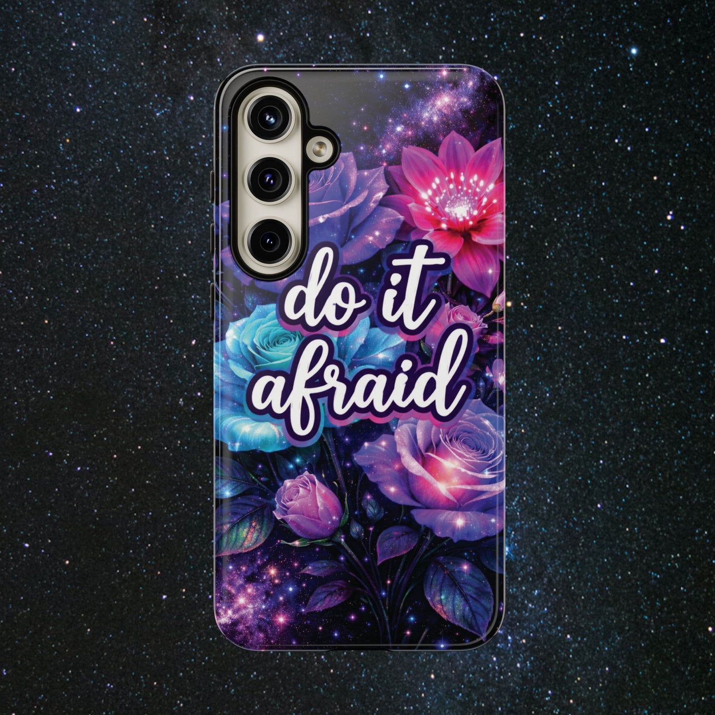 Do It Afraid Flowers Luminex Phone Case