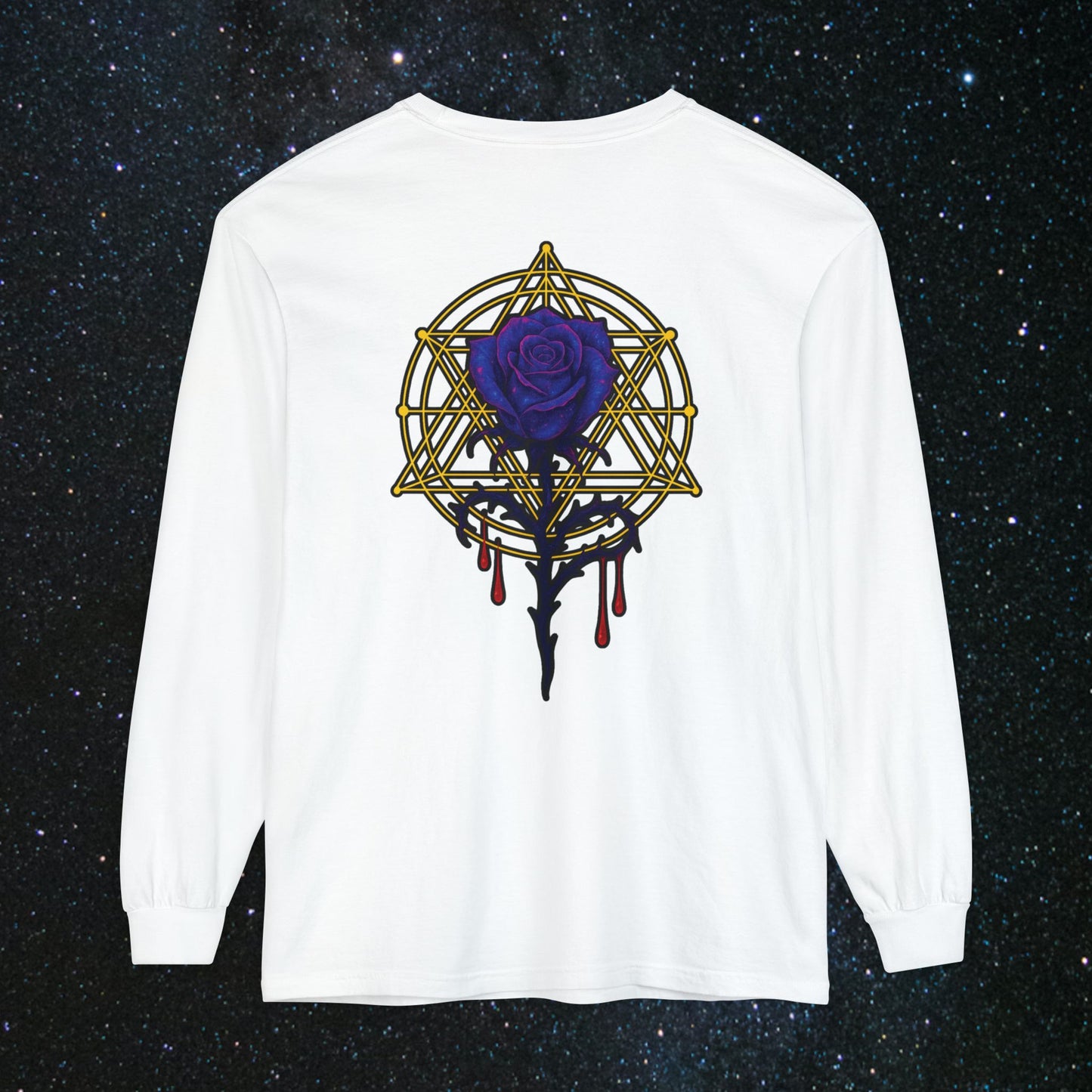 ComoGoth Rose Long Sleeve Tee