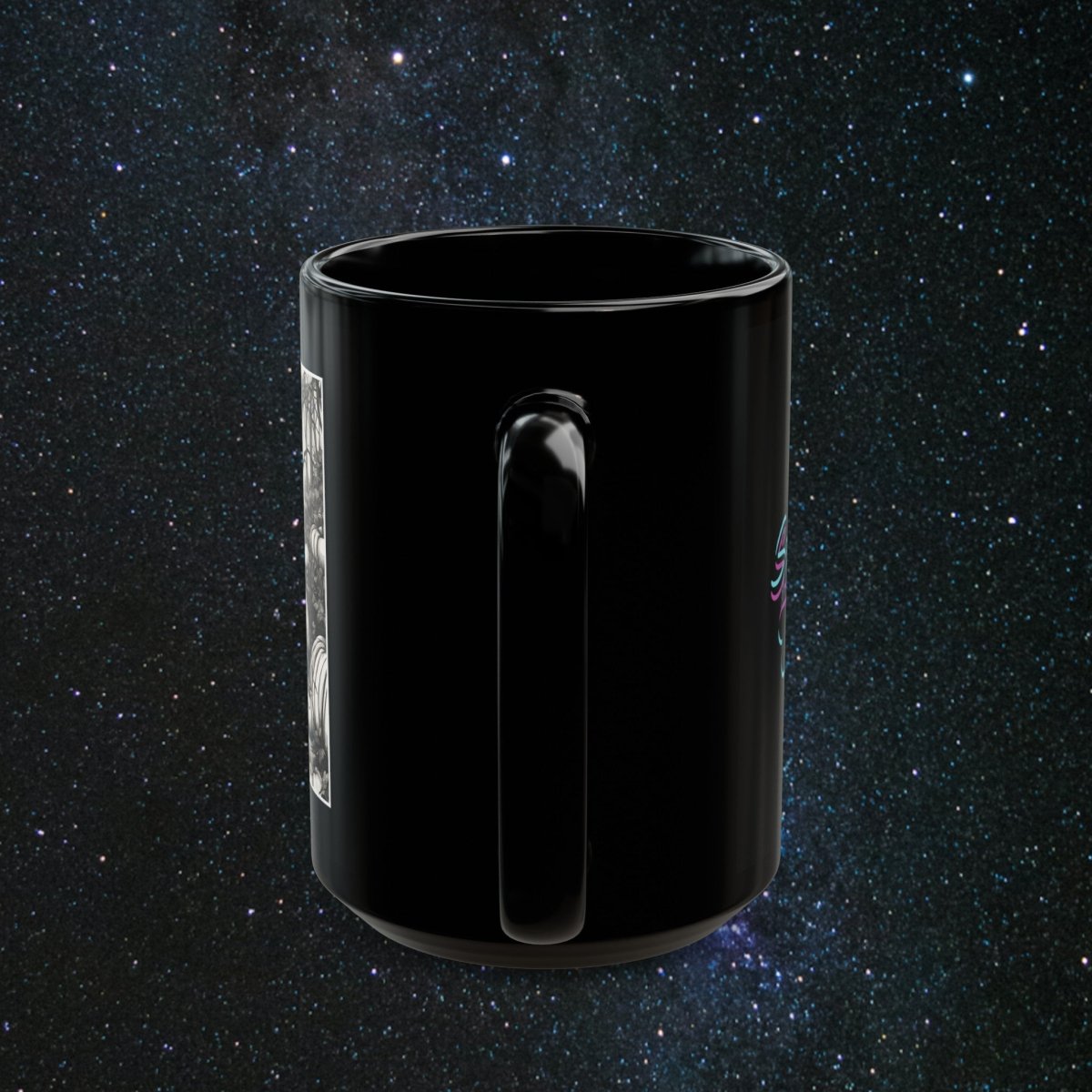 Arcane Shadows Black Mug - MindLight Apparel - Arcane Shadows Black Mug - 15oz - -