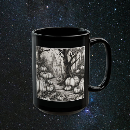 Arcane Shadows Black Mug - MindLight Apparel - Arcane Shadows Black Mug - 15oz - -
