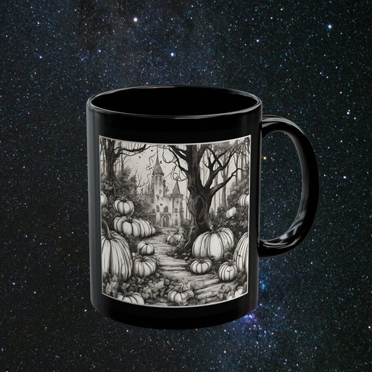 Arcane Shadows Black Mug - MindLight Apparel - Arcane Shadows Black Mug - 11oz - -