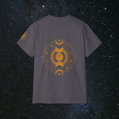 'Be The Light' Loose Fit Women's Tee - MindLight Apparel - 'Be The Light' Loose Fit Women's Tee - Blue Dusk - S -