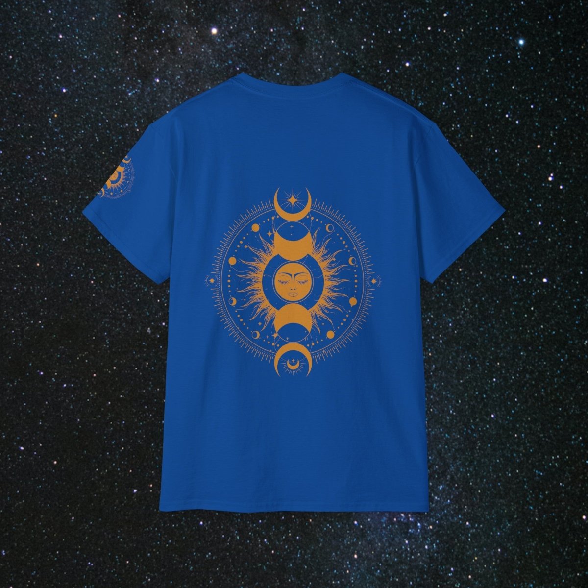 'Be The Light' Loose Fit Women's Tee - MindLight Apparel - 'Be The Light' Loose Fit Women's Tee - Blue Dusk - S -