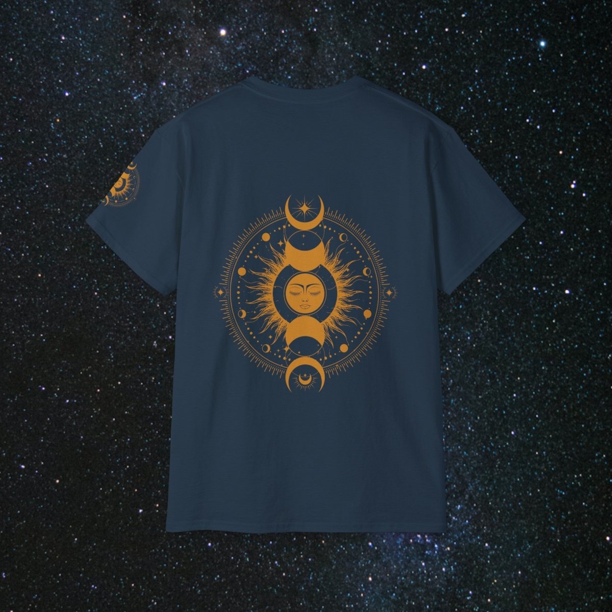 'Be The Light' Loose Fit Women's Tee - MindLight Apparel - 'Be The Light' Loose Fit Women's Tee - Blue Dusk - S -