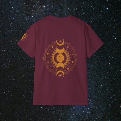 'Be The Light' Loose Fit Women's Tee - MindLight Apparel - 'Be The Light' Loose Fit Women's Tee - Blue Dusk - S -