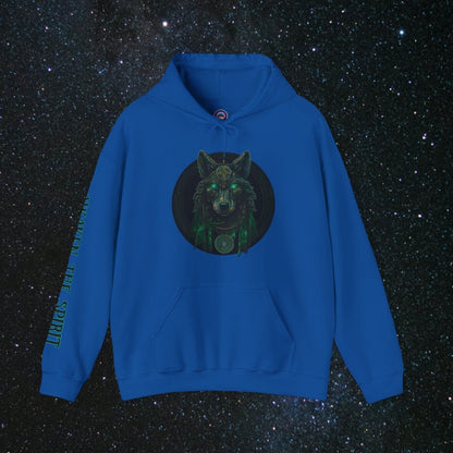 'Call of the Wolf' Mystic - Unisex Pullover Hoodie - MindLight Apparel - 'Call of the Wolf' Mystic - Unisex Pullover Hoodie - Royal - S -