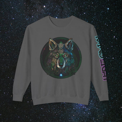 Call of the Wolf Unisex Long Sleeve Tee - MindLight Apparel - Call of the Wolf Unisex Long Sleeve Tee - Pepper - S -