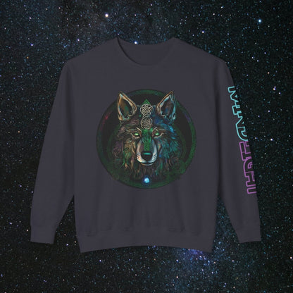 Call of the Wolf Unisex Long Sleeve Tee - MindLight Apparel - Call of the Wolf Unisex Long Sleeve Tee - Black - S -