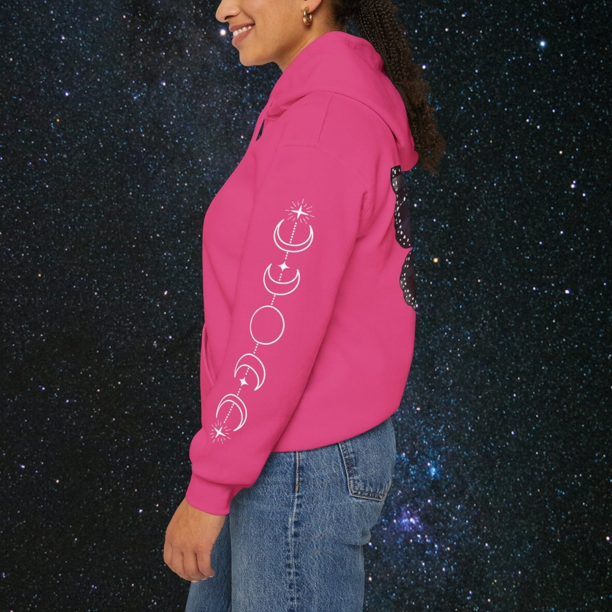 Chrysalis Women's Pullover Hoodie - MindLight Apparel - Chrysalis Women's Pullover Hoodie - Dark Chocolate - S -