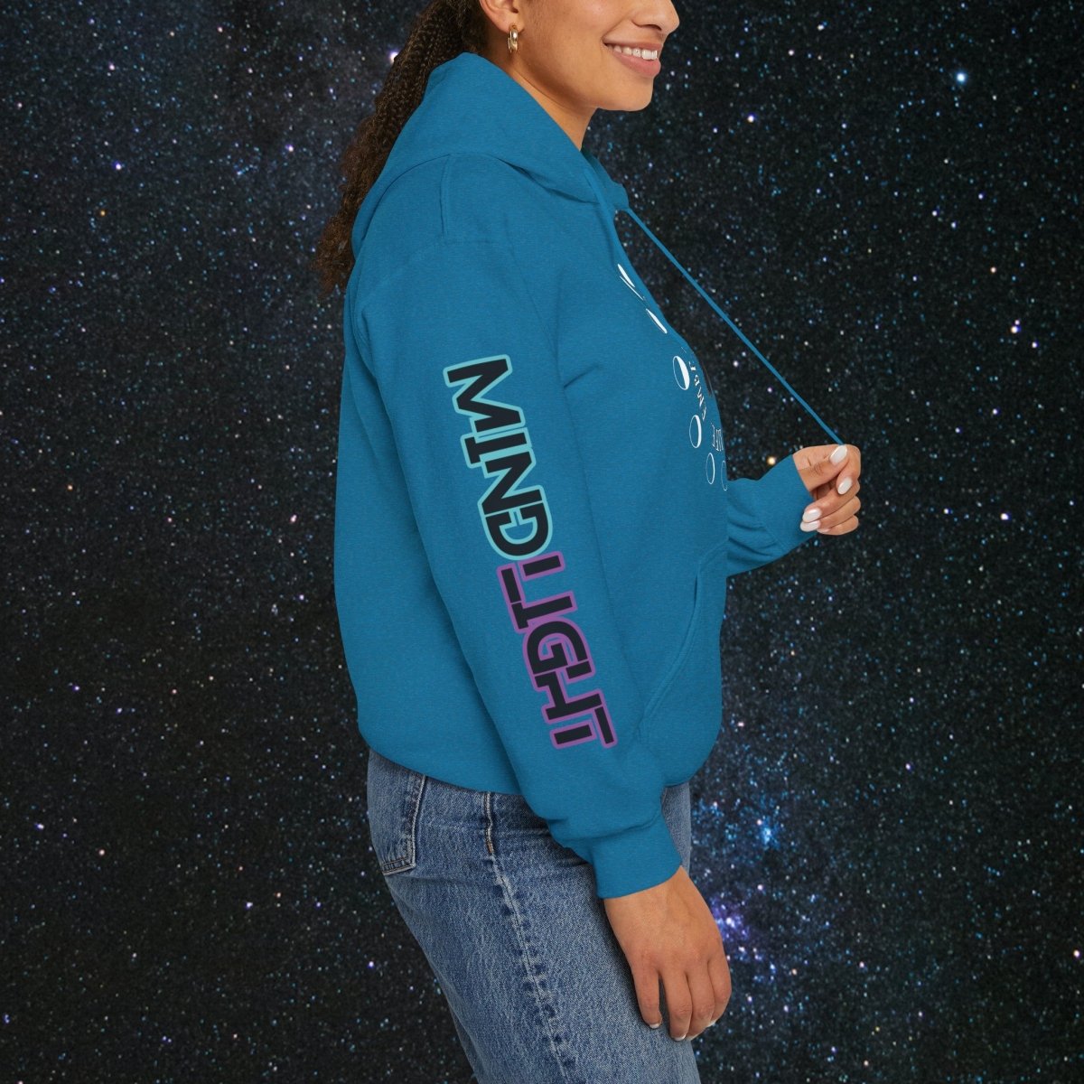 Chrysalis Women's Pullover Hoodie - MindLight Apparel - Chrysalis Women's Pullover Hoodie - Dark Chocolate - S -