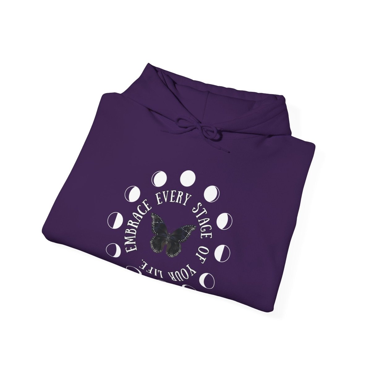 Chrysalis Women's Pullover Hoodie - MindLight Apparel - Chrysalis Women's Pullover Hoodie - Dark Chocolate - S -