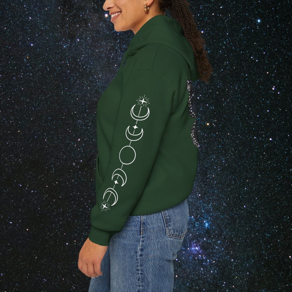 Chrysalis Women's Pullover Hoodie - MindLight Apparel - Chrysalis Women's Pullover Hoodie - Dark Chocolate - S -