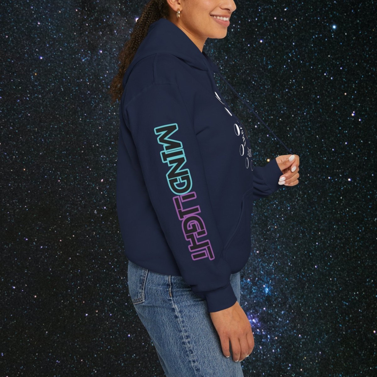 Chrysalis Women's Pullover Hoodie - MindLight Apparel - Chrysalis Women's Pullover Hoodie - Dark Chocolate - S -