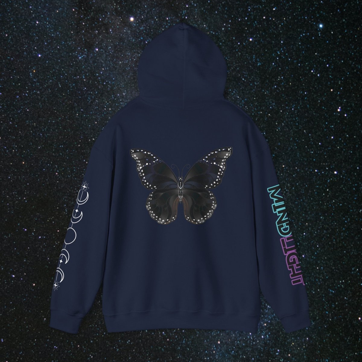 Chrysalis Women's Pullover Hoodie - MindLight Apparel - Chrysalis Women's Pullover Hoodie - Dark Chocolate - S -
