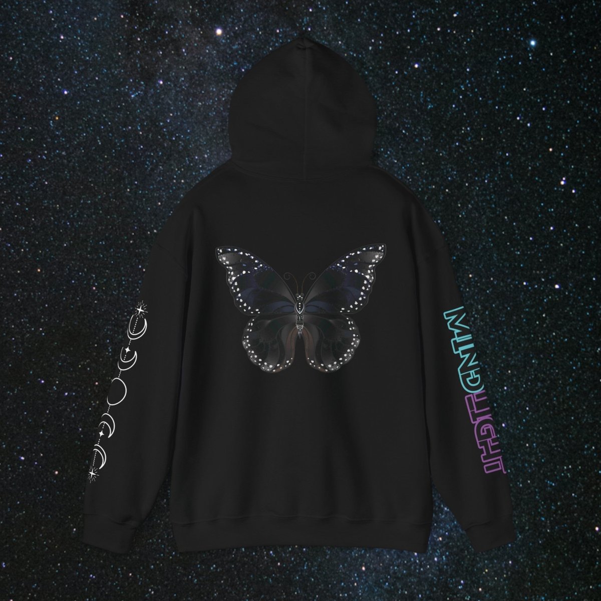 Chrysalis Women's Pullover Hoodie - MindLight Apparel - Chrysalis Women's Pullover Hoodie - Dark Chocolate - S -