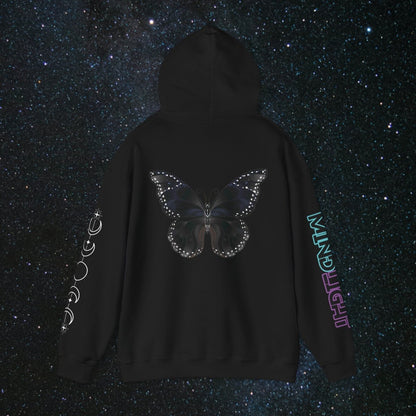 Chrysalis Women's Pullover Hoodie - MindLight Apparel - Chrysalis Women's Pullover Hoodie - Dark Chocolate - S -