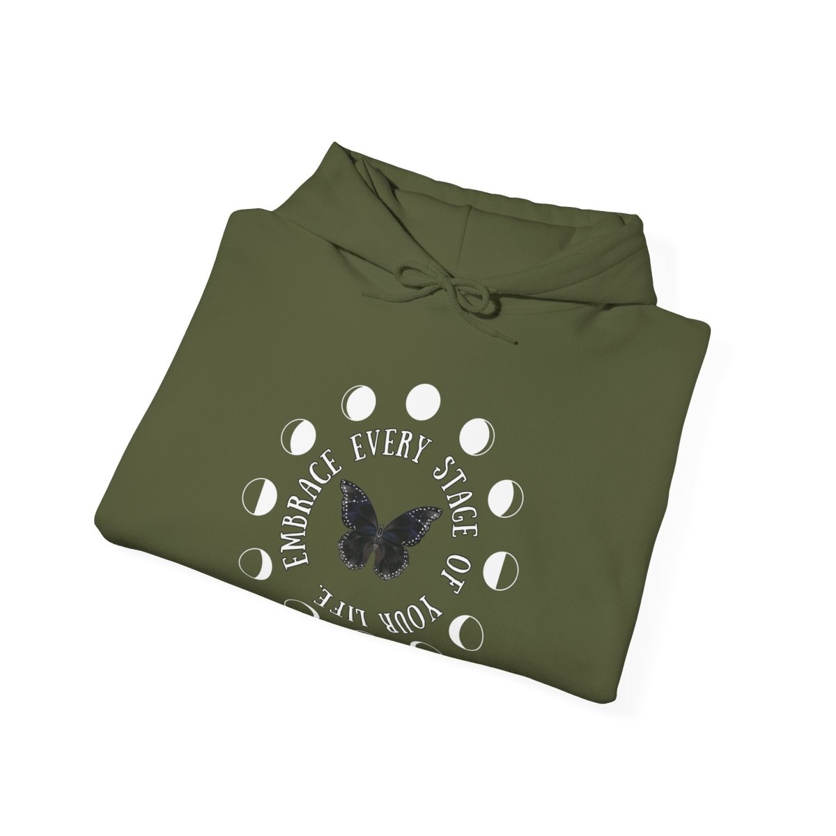 Chrysalis Women's Pullover Hoodie - MindLight Apparel - Chrysalis Women's Pullover Hoodie - Dark Chocolate - S -