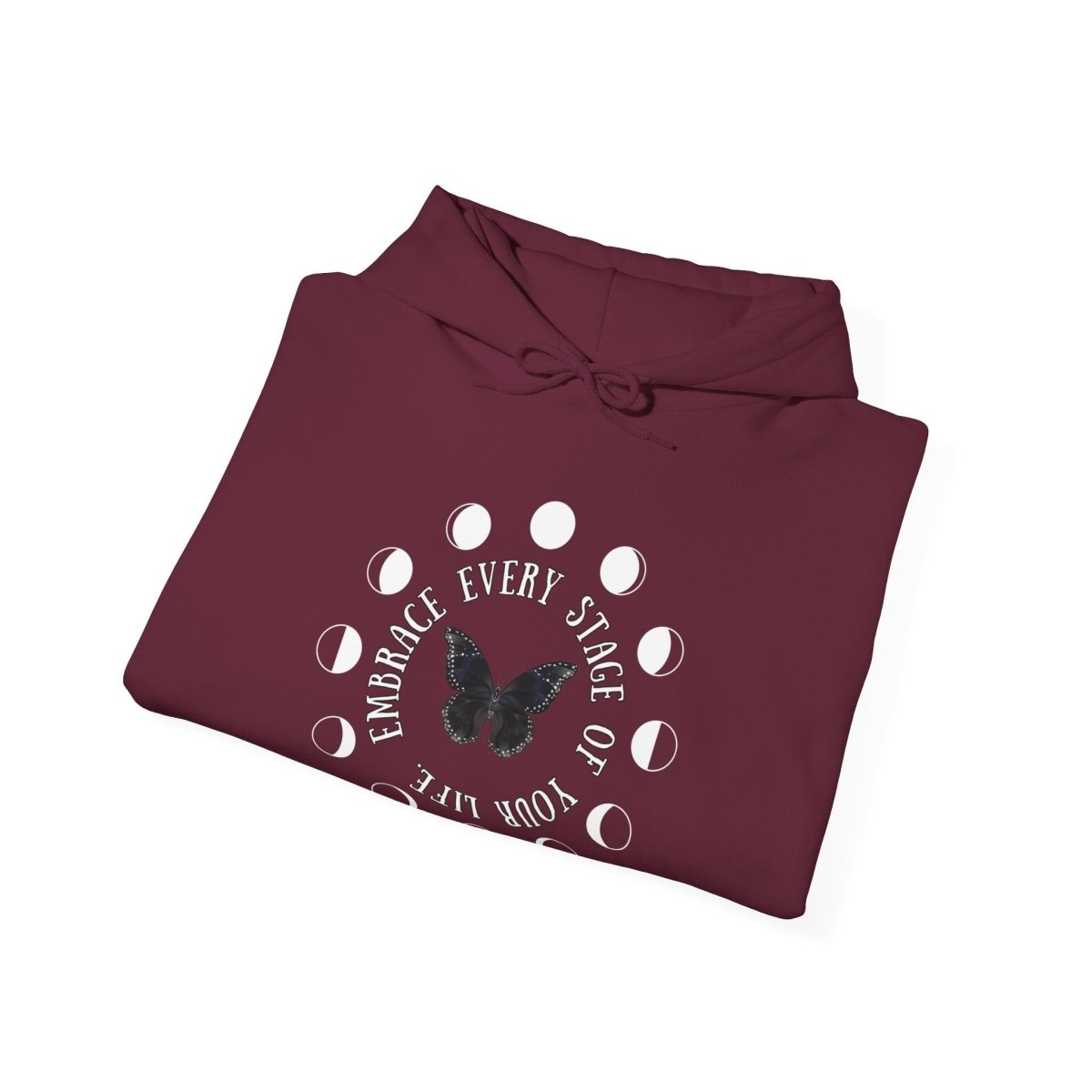 Chrysalis Women's Pullover Hoodie - MindLight Apparel - Chrysalis Women's Pullover Hoodie - Dark Chocolate - S -