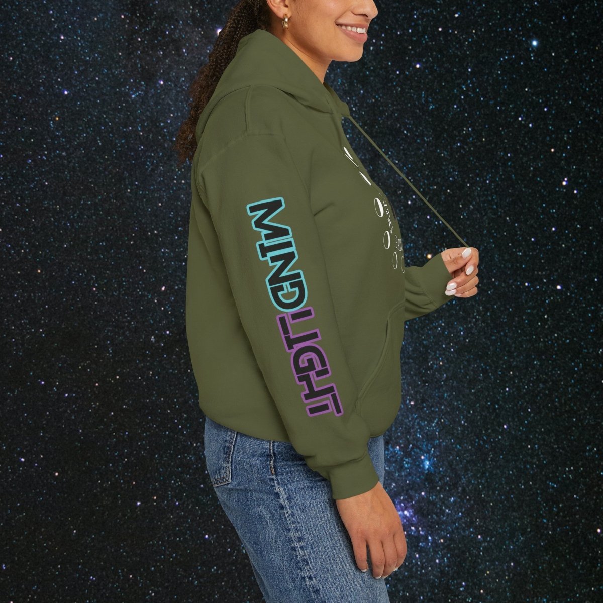 Chrysalis Women's Pullover Hoodie - MindLight Apparel - Chrysalis Women's Pullover Hoodie - Dark Chocolate - S -