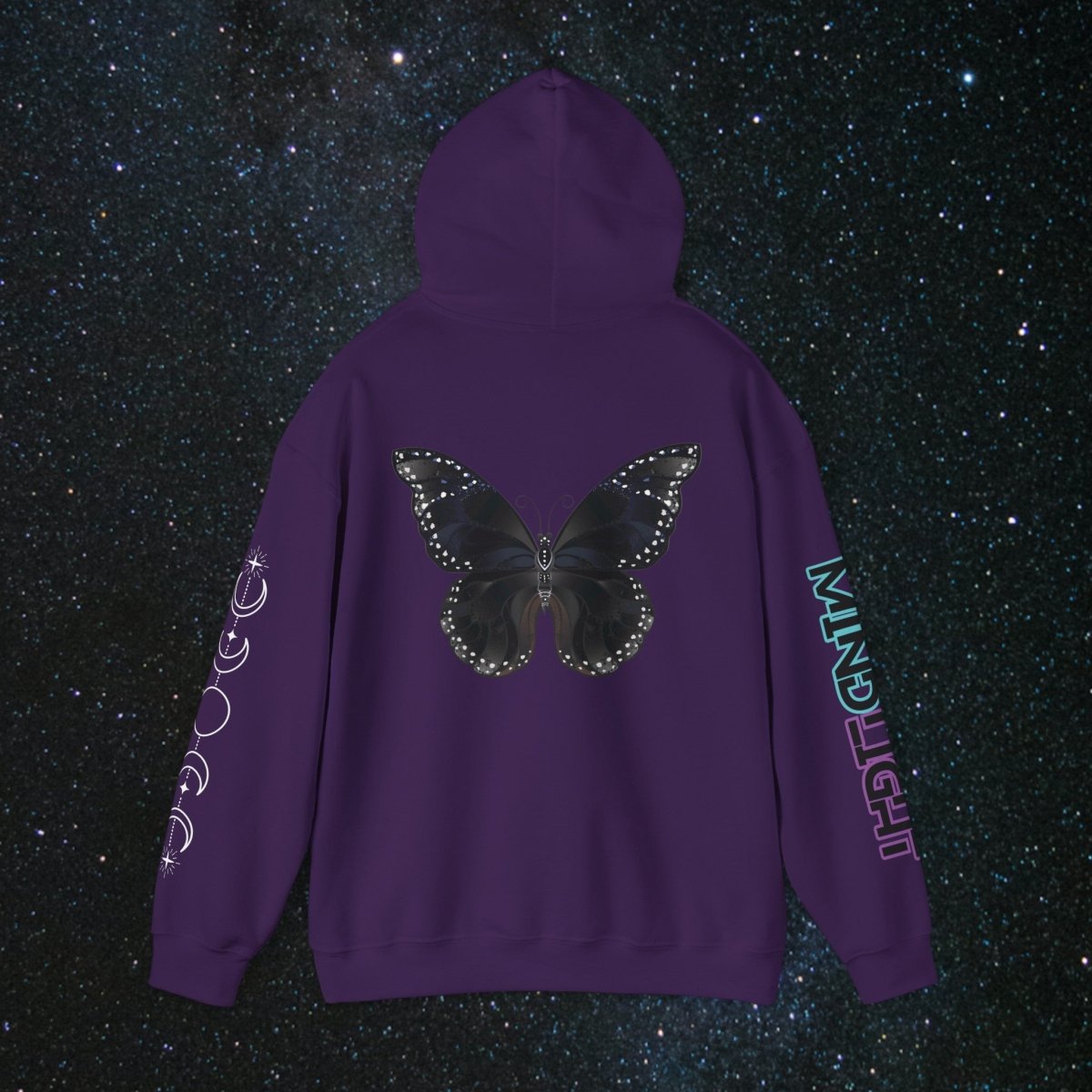 Chrysalis Women's Pullover Hoodie - MindLight Apparel - Chrysalis Women's Pullover Hoodie - Dark Chocolate - S -