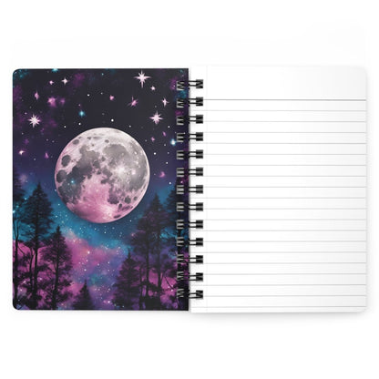 Cosmic Crow Spiral Notebook - MindLight Apparel - Cosmic Crow Spiral Notebook - One Size - 