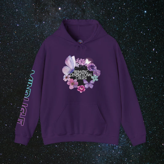 Curse Breaker Women's Hoodie - MindLight Apparel - Curse Breaker Women's Hoodie - Purple - S -
