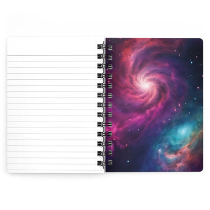 Divine Reflections - Watcher Spiral Notebook - MindLight Apparel - Divine Reflections - Watcher Spiral Notebook - One Size - 