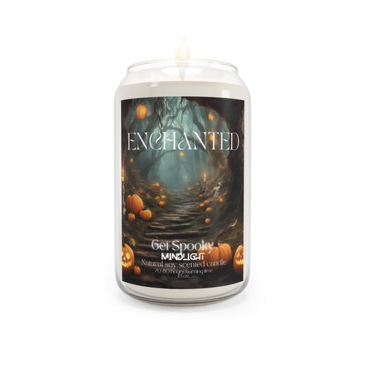 Enchanted - Lantern Lit Path Scented Candle, 13.75oz - MindLight Apparel - Enchanted - Lantern Lit Path Scented Candle, 13.75oz - Sea Breeze - 13.75oz -