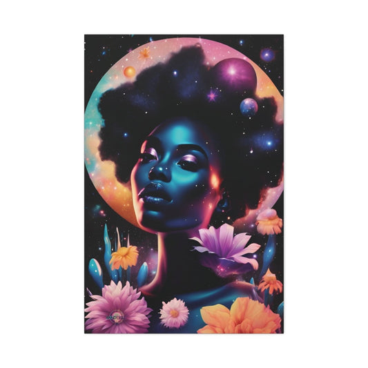 Eternal Bloom Canvas Gallery Wrap - MindLight Apparel - Eternal Bloom Canvas Gallery Wrap - 32″ x 48″ - 1.25" - 