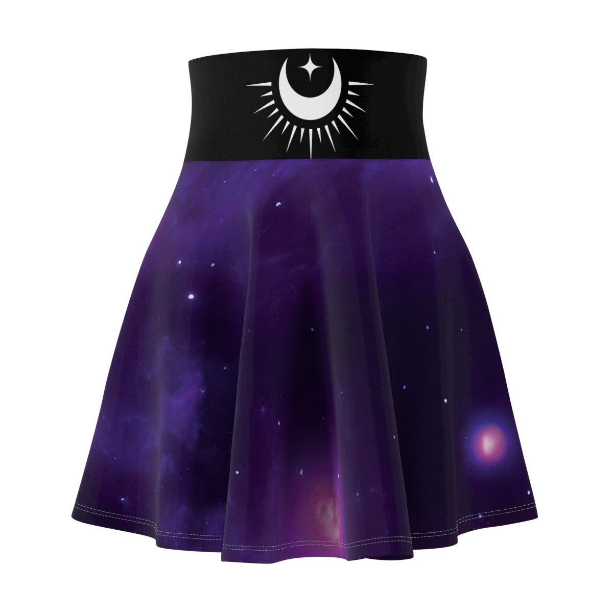 Galaxy Dreams Skater Skirt - MindLight Apparel - Galaxy Dreams Skater Skirt - S - 4 oz. -