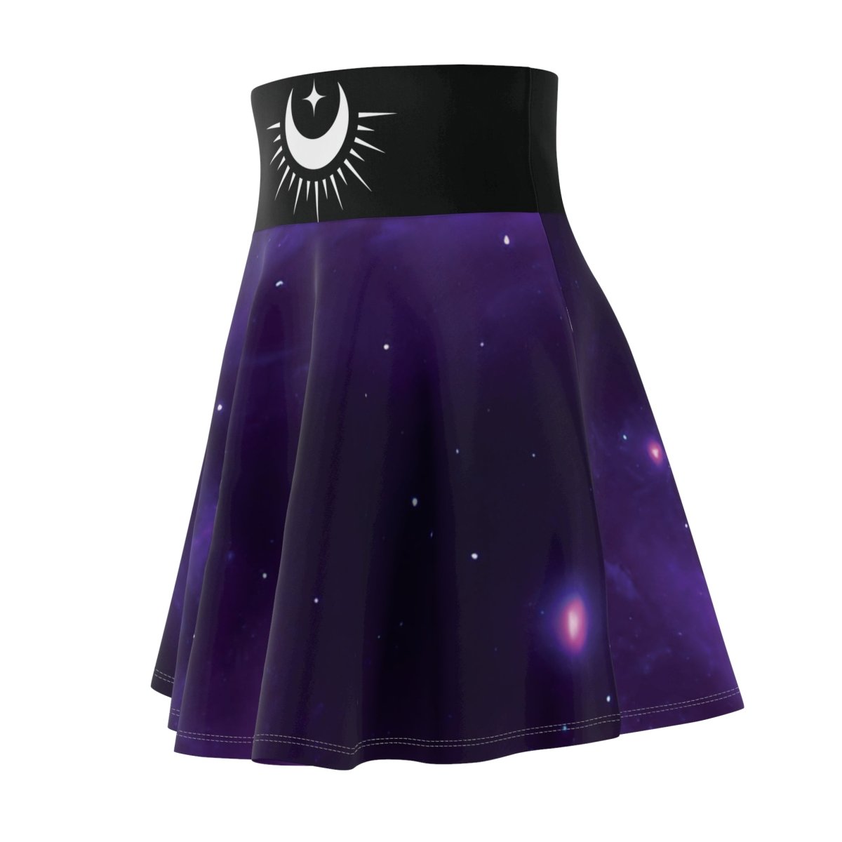 Galaxy Dreams Skater Skirt - MindLight Apparel - Galaxy Dreams Skater Skirt - XL - 4 oz. -