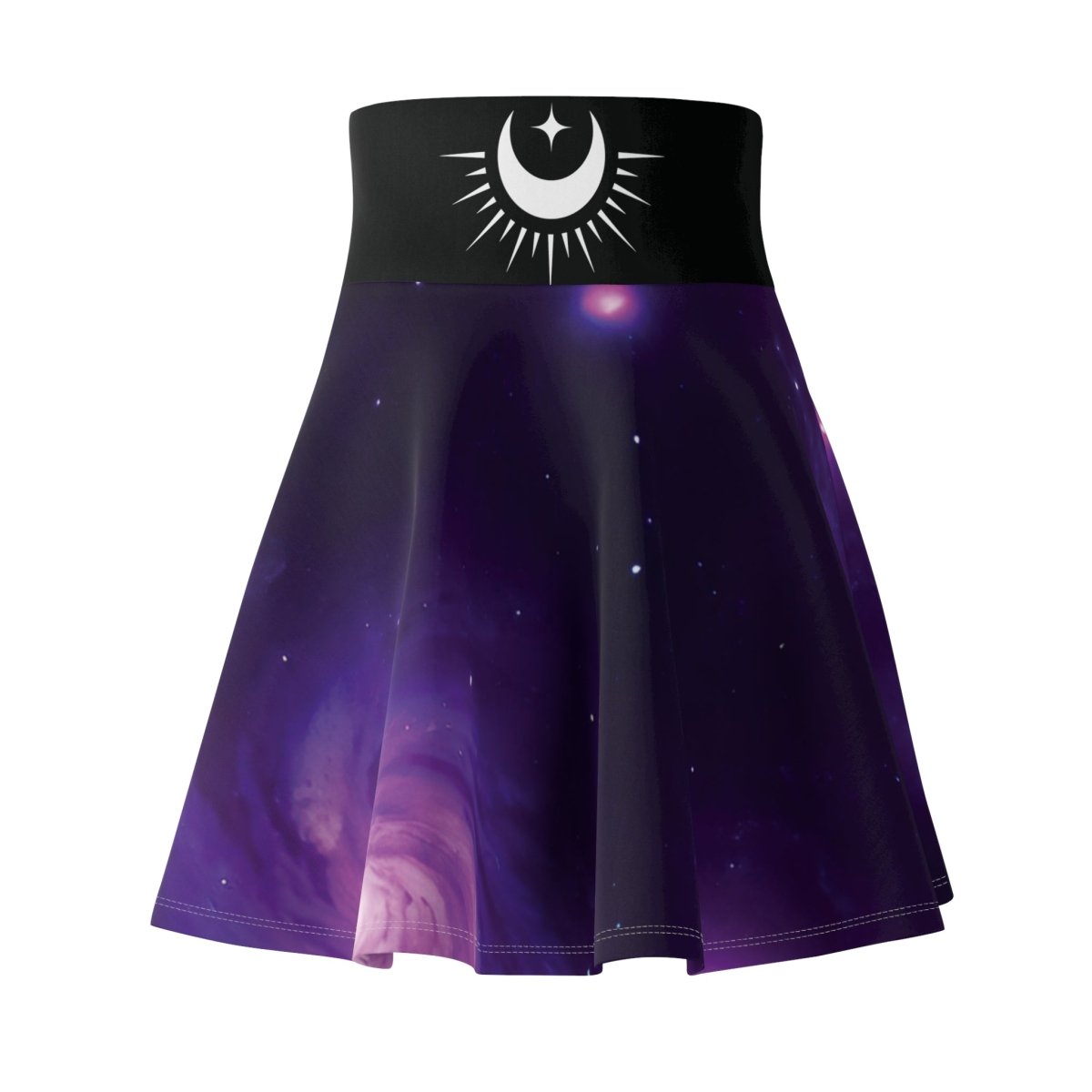 Galaxy Dreams Skater Skirt - MindLight Apparel - Galaxy Dreams Skater Skirt - XL - 4 oz. -